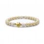 Дамска Гривна с Перли Сваровски/Swarovski Light Gold